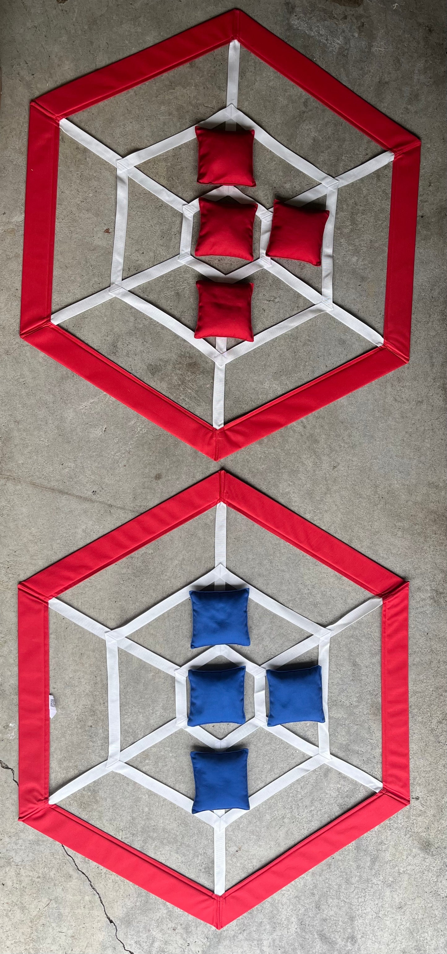 Webbi | Your Portable Yard Game in Red