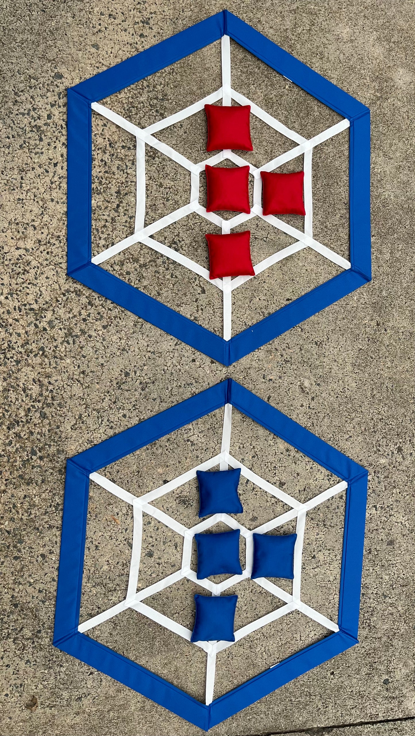 Webbi | All-In-One Portable Yard Game Pack in Blue